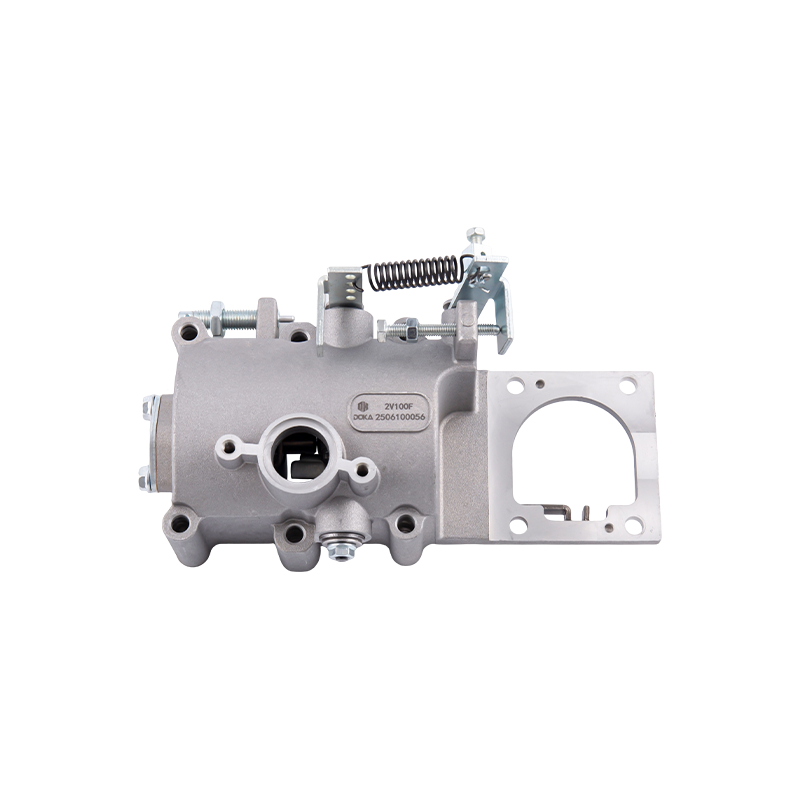 Bomba de inyección de combustible para motor diésel bicilíndrico tipo 2V100F (incluye mecanismo de regulación de velocidad), con estructura de doble émbolo, adecuada para motores con diámetro de cilindro × carrera de 100×85 mm, aplicable al motor bicilíndrico 2V100F refrigerado por aire fabricado en China.