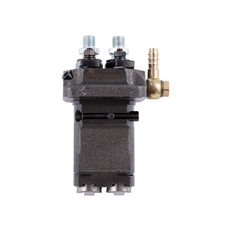 Bomba de inyección de combustible para motor diésel bicilíndrico tipo 2V100F (incluye mecanismo de regulación de velocidad), con estructura de doble émbolo, adecuada para motores con diámetro de cilindro × carrera de 100×85 mm, aplicable al motor bicilíndrico 2V100F refrigerado por aire fabricado en China.