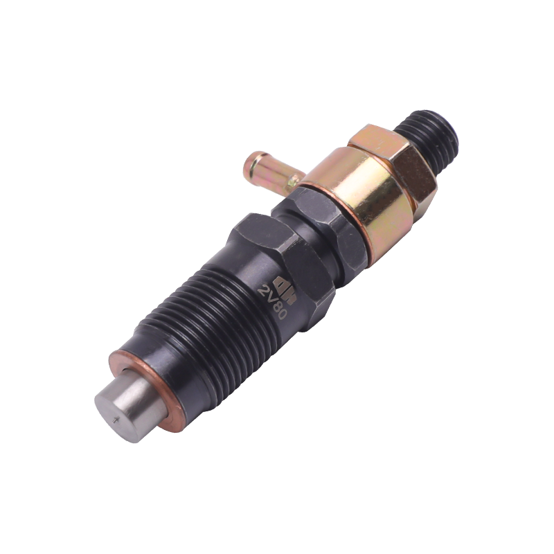 Inyector de motor diesel de doble cilindro de V80F V80F, entrada de combustible montado en la parte superior, hilo M12x1.5, boquilla de tipo de pinchazo/agujero, estructura de múltiples orificios, adecuado para el motor de agua de tipo V80F fabricado en China en China