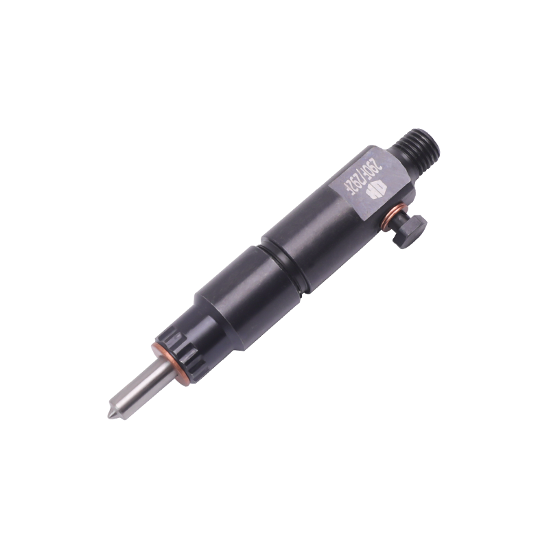 Inyector para motor diésel bicilíndrico tipo 2L90/2L92/2L95F, con entrada de combustible superior, rosca M12x1.5 y estructura de cinco agujeros, adecuado para motores en línea bicilíndricos 2L90/2L92/2L95F refrigerados por aire, fabricados en China.